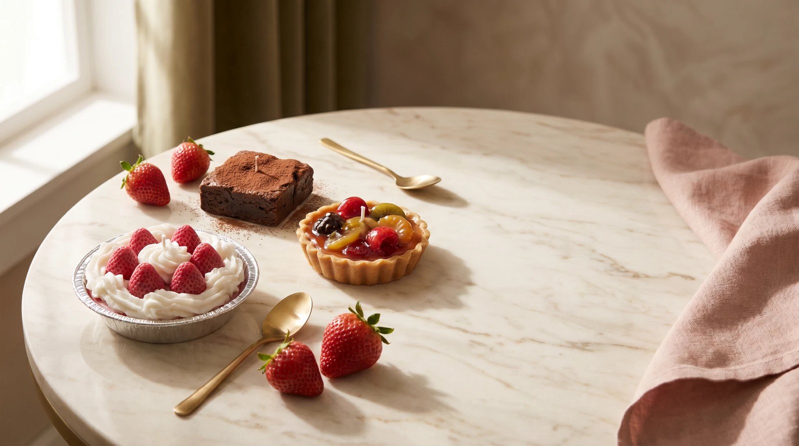 Wilson & Company dessert candles